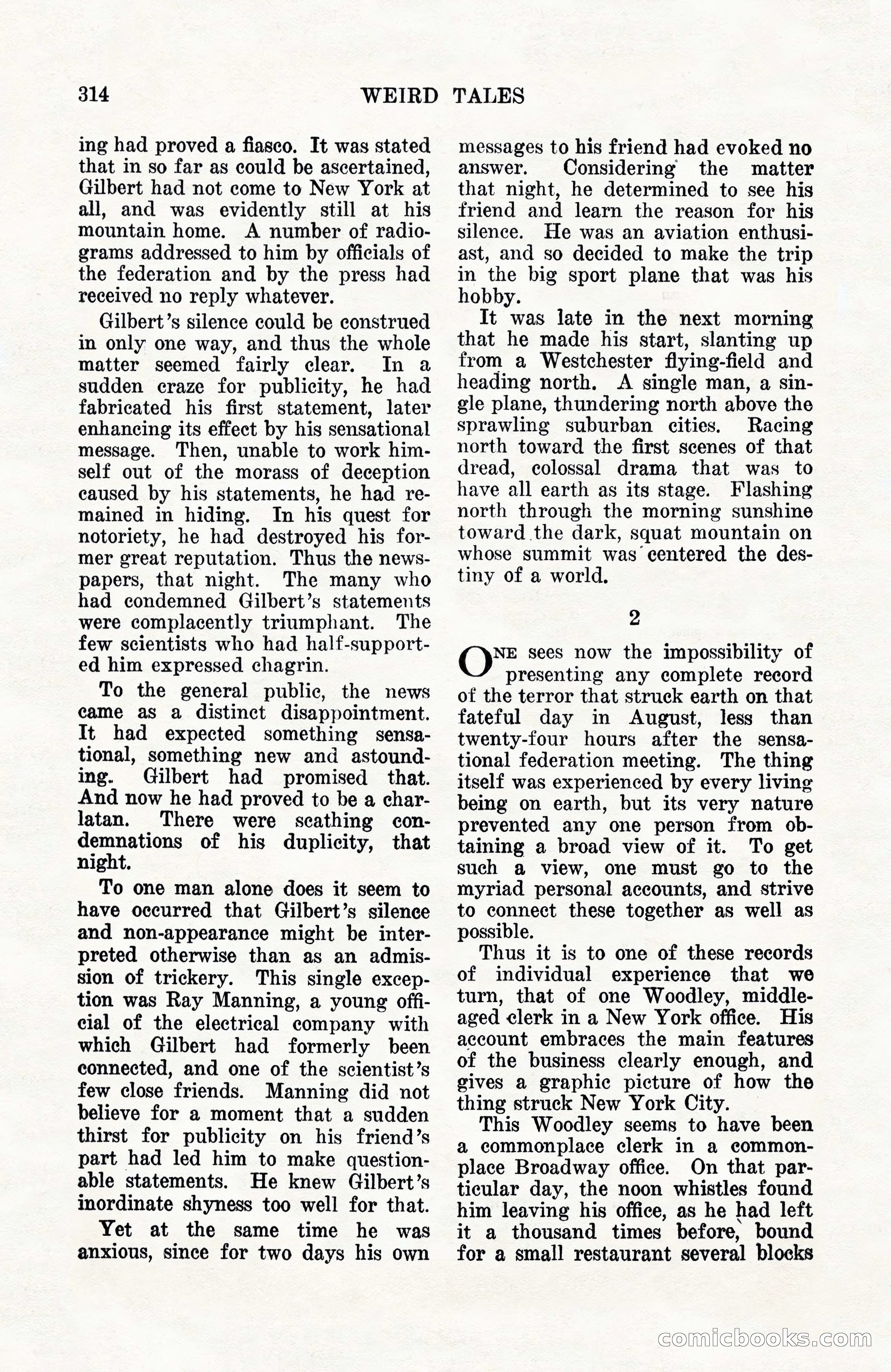 Weird Tales, Vol. 10, No. 3 — page 28 of 148