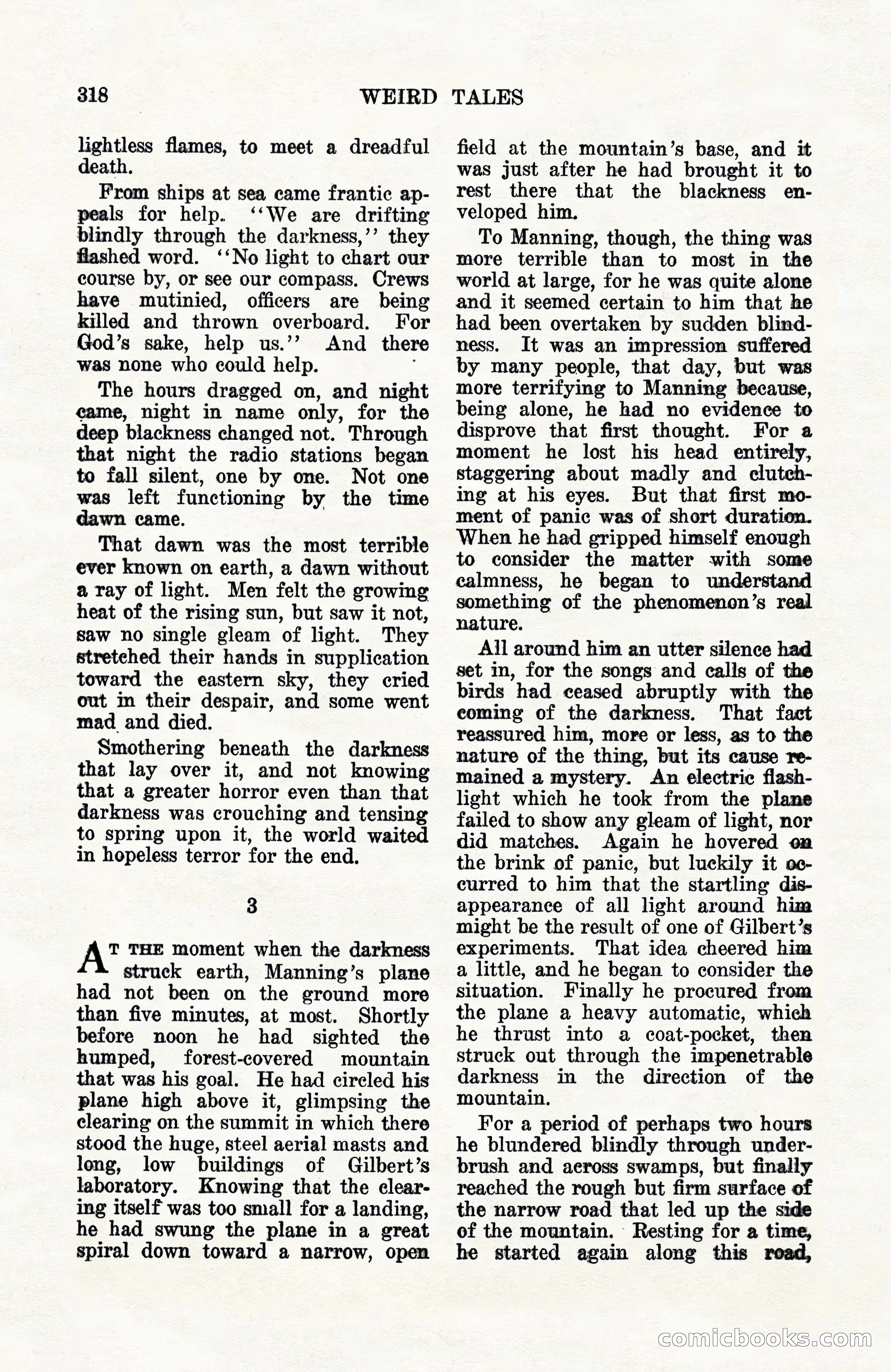 Weird Tales, Vol. 10, No. 3 — page 32 of 148