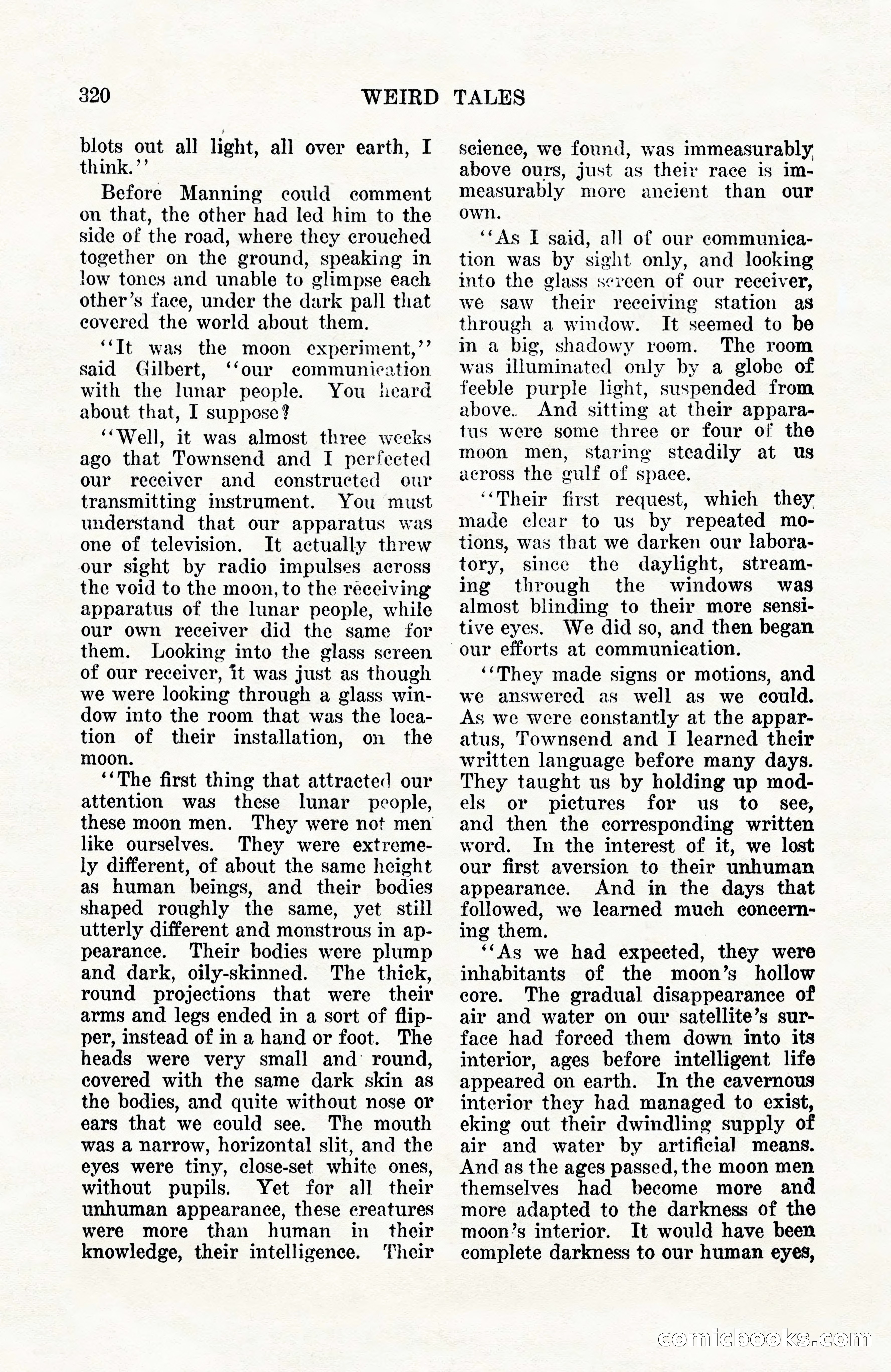 Weird Tales, Vol. 10, No. 3 — page 34 of 148