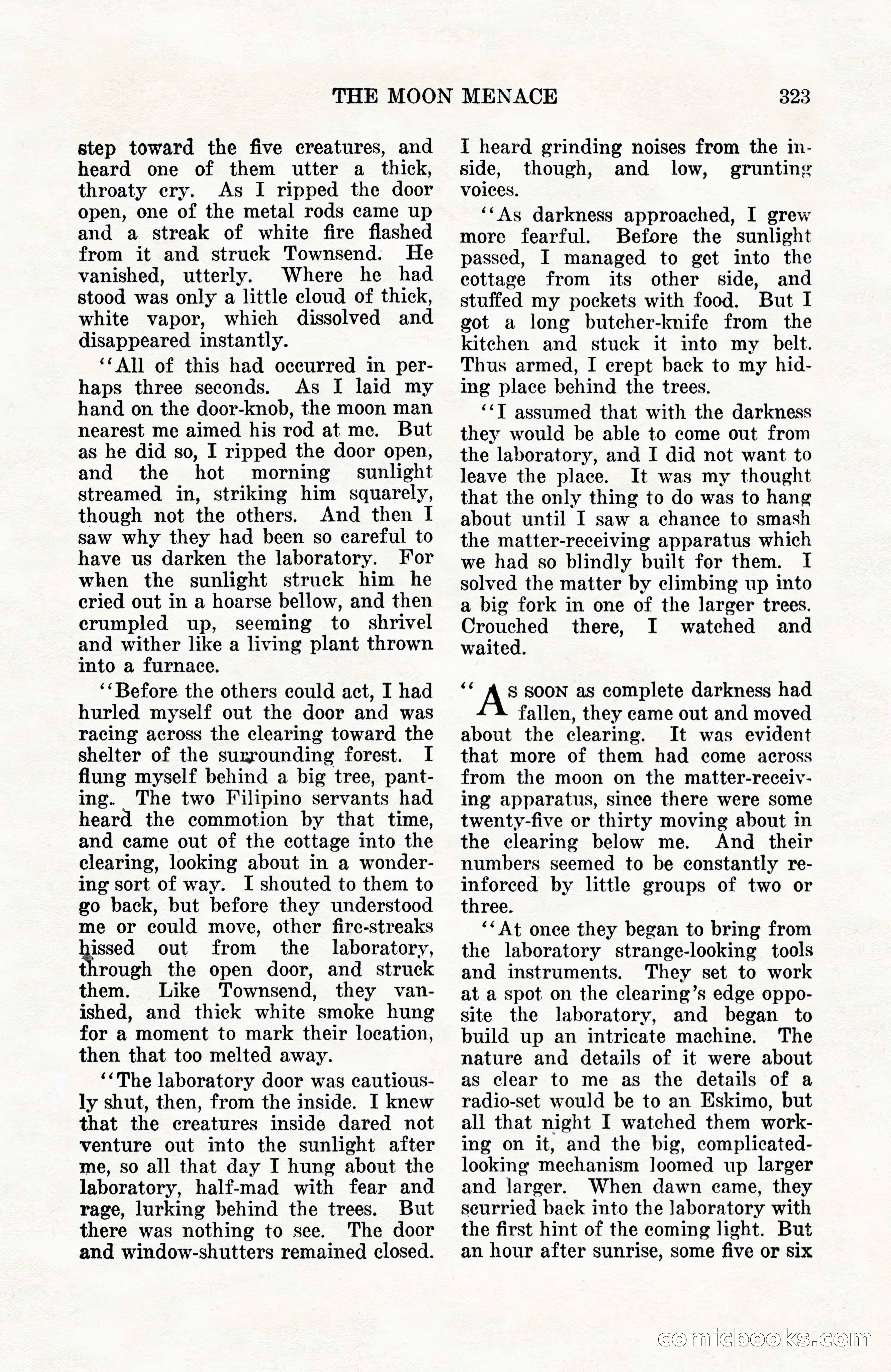 Weird Tales, Vol. 10, No. 3 — page 37 of 148