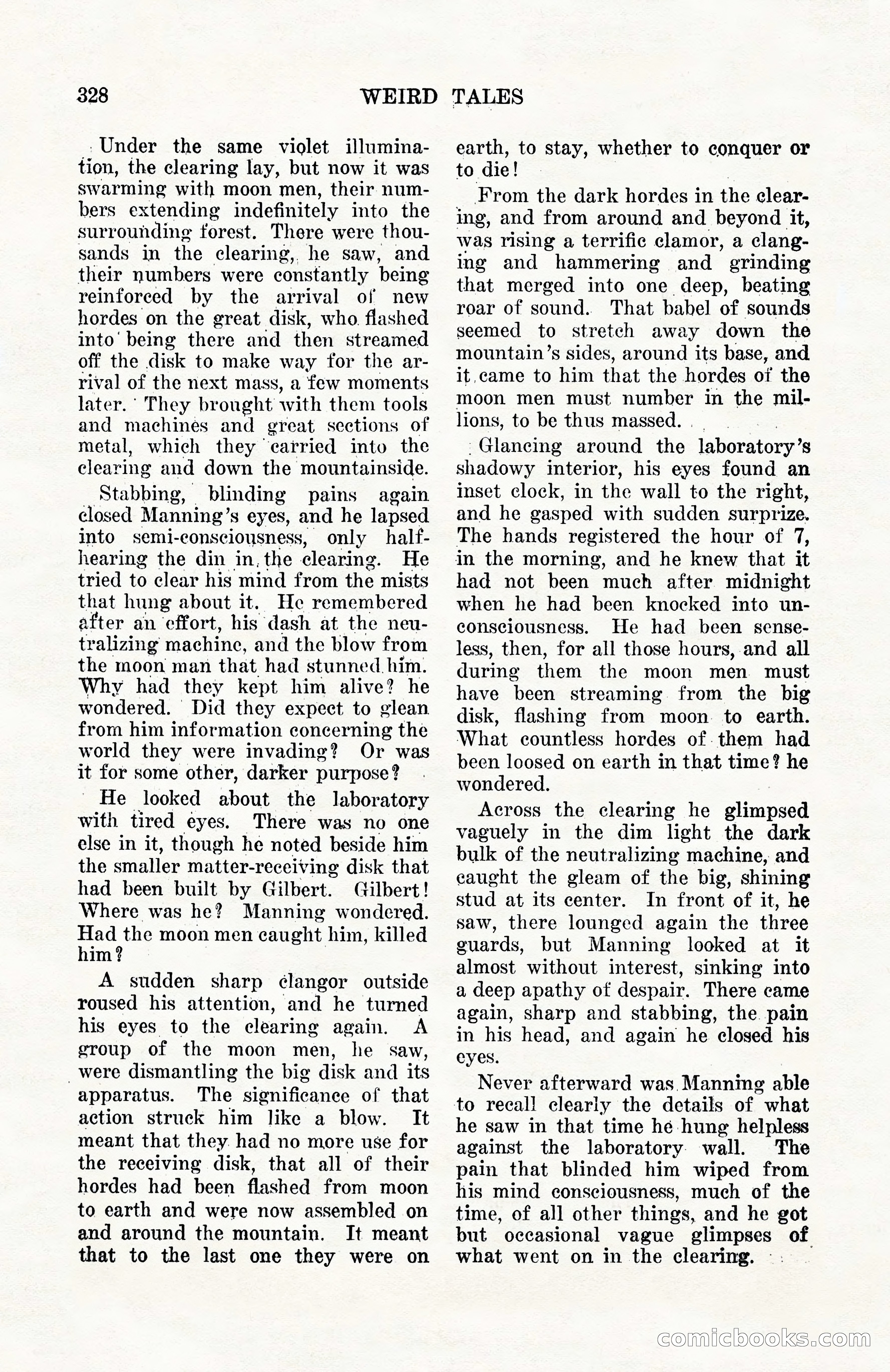 Weird Tales, Vol. 10, No. 3 — page 42 of 148