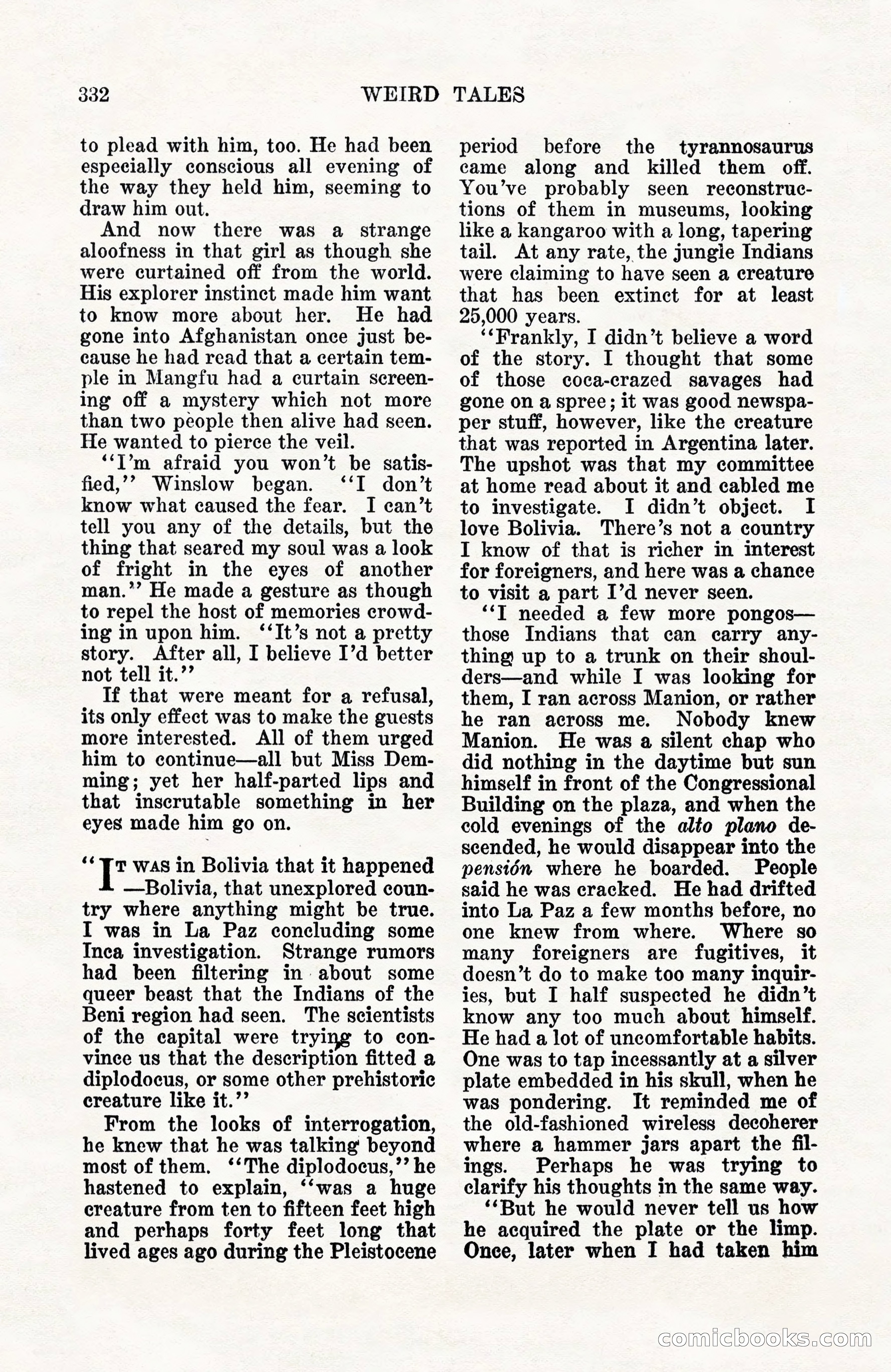 Weird Tales, Vol. 10, No. 3 — page 46 of 148