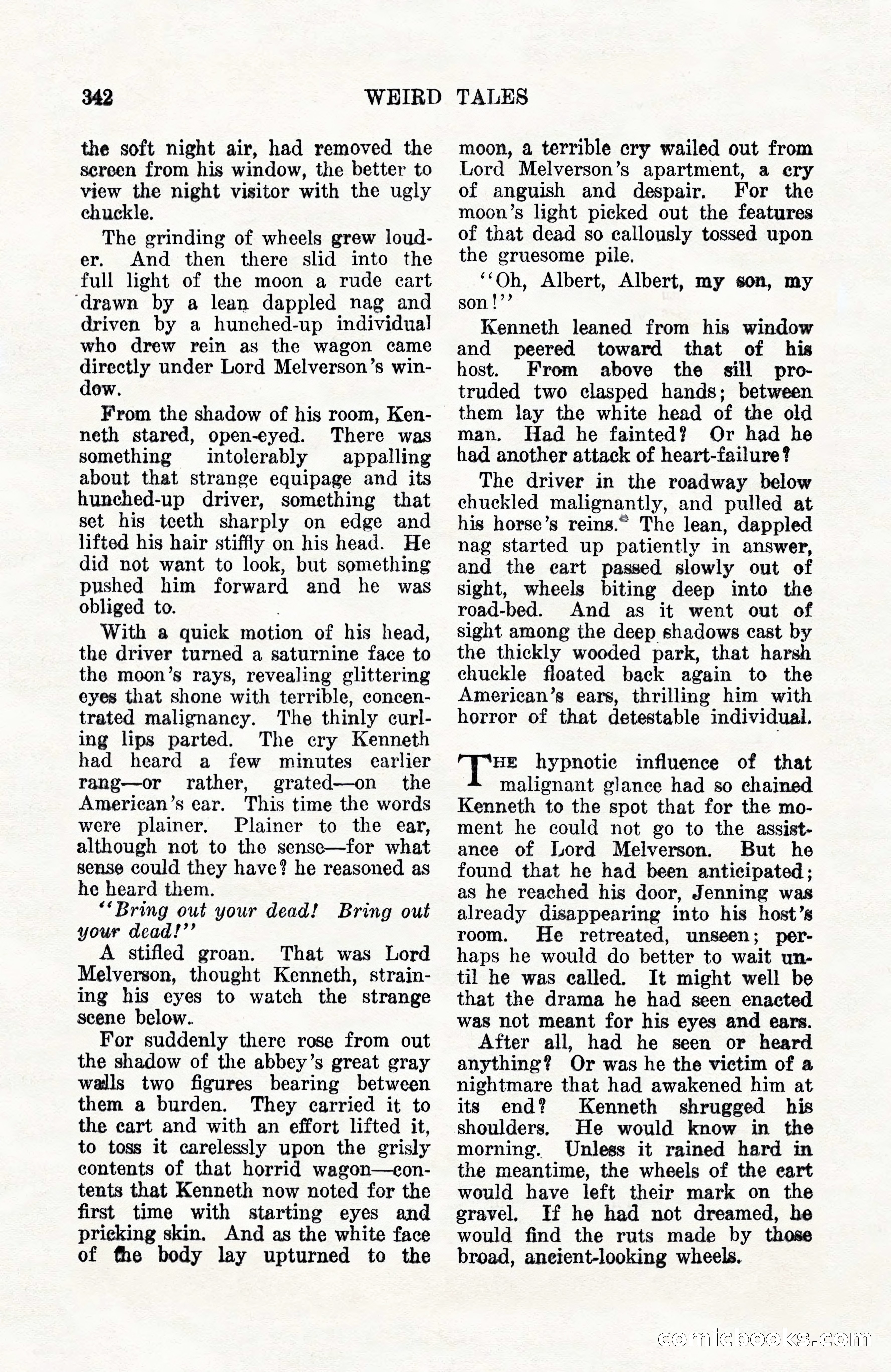 Weird Tales, Vol. 10, No. 3 — page 56 of 148