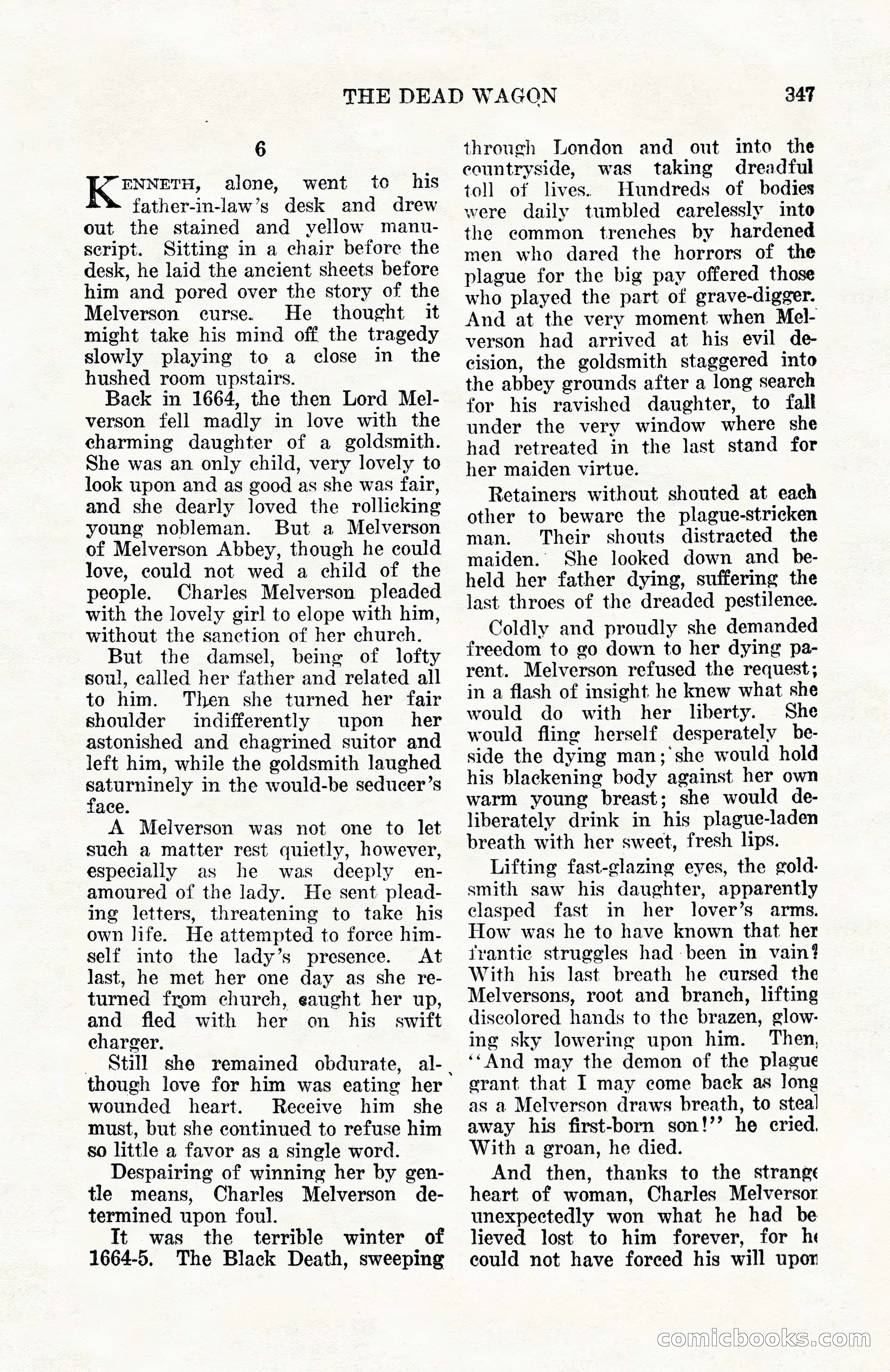 Weird Tales, Vol. 10, No. 3 — page 61 of 148