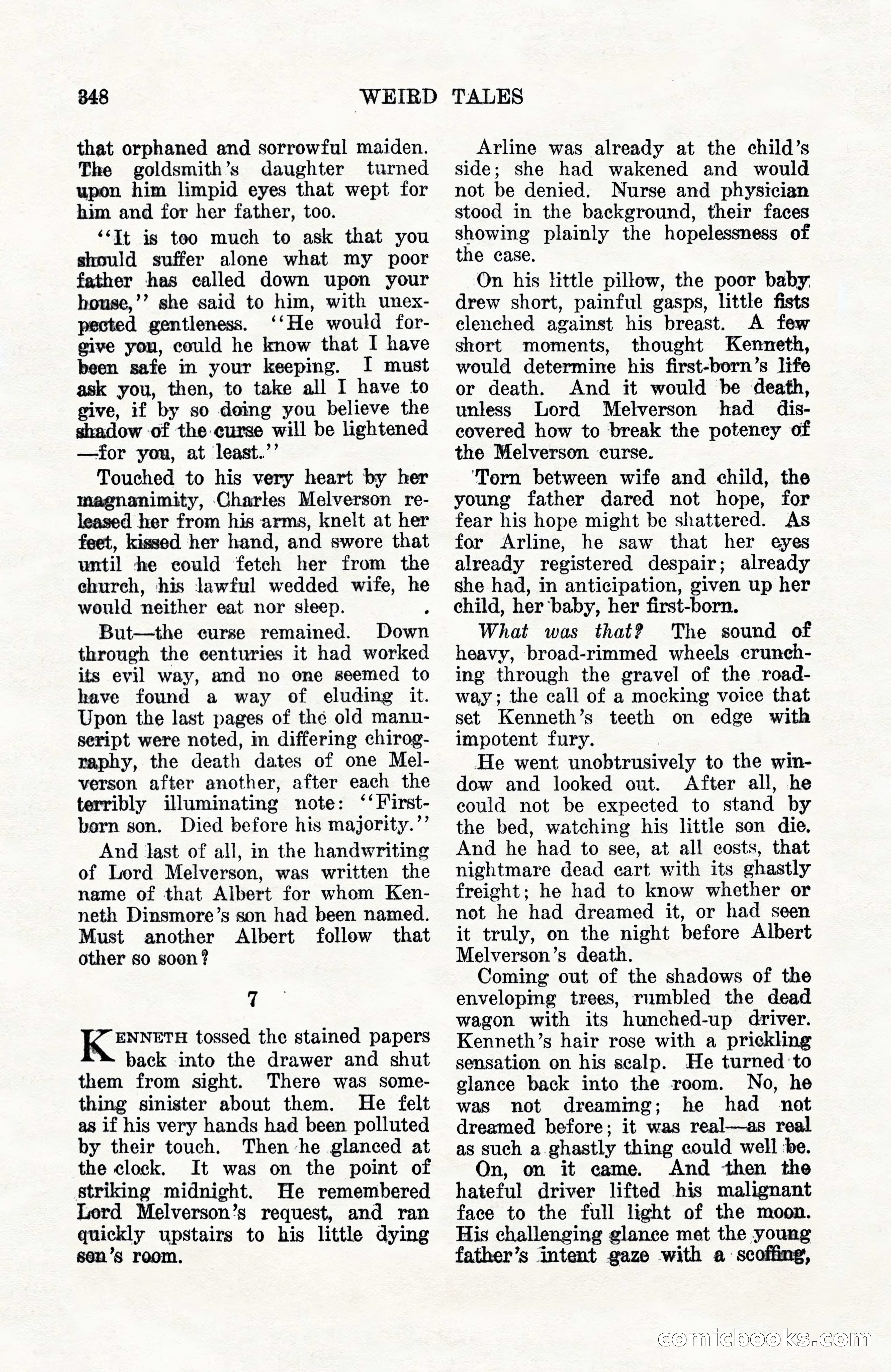 Weird Tales, Vol. 10, No. 3 — page 62 of 148