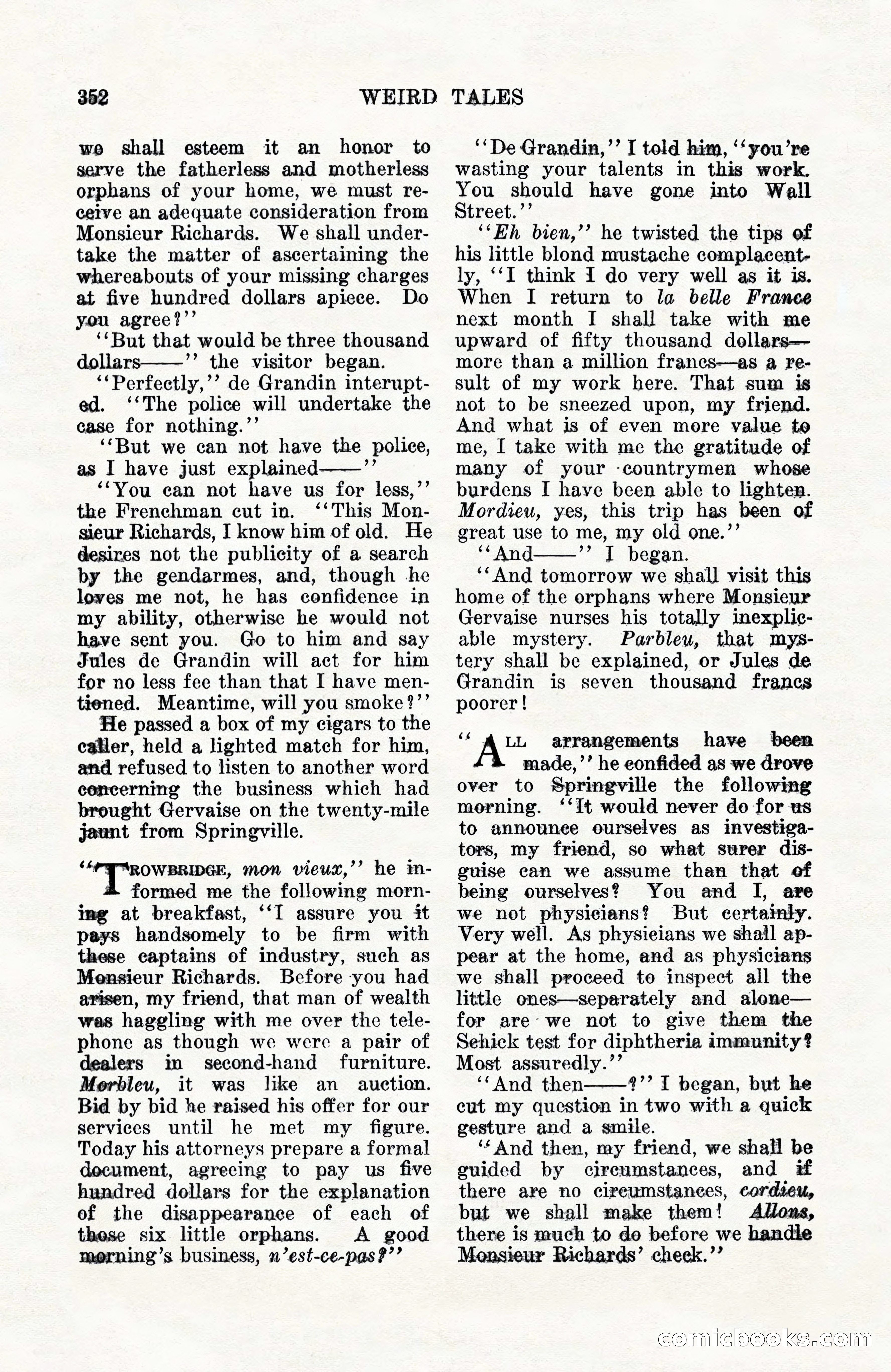 Weird Tales, Vol. 10, No. 3 — page 66 of 148