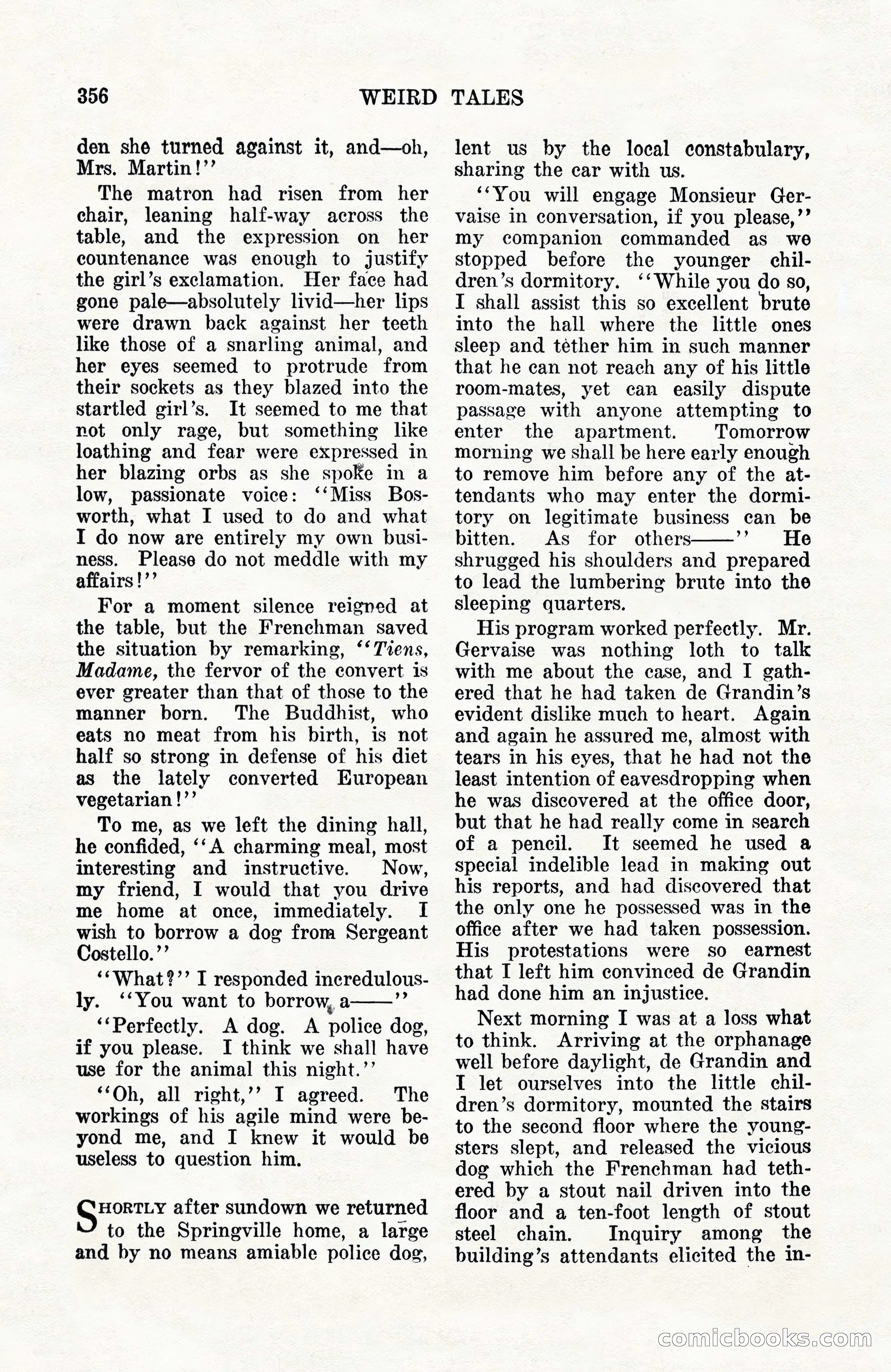 Weird Tales, Vol. 10, No. 3 — page 70 of 148