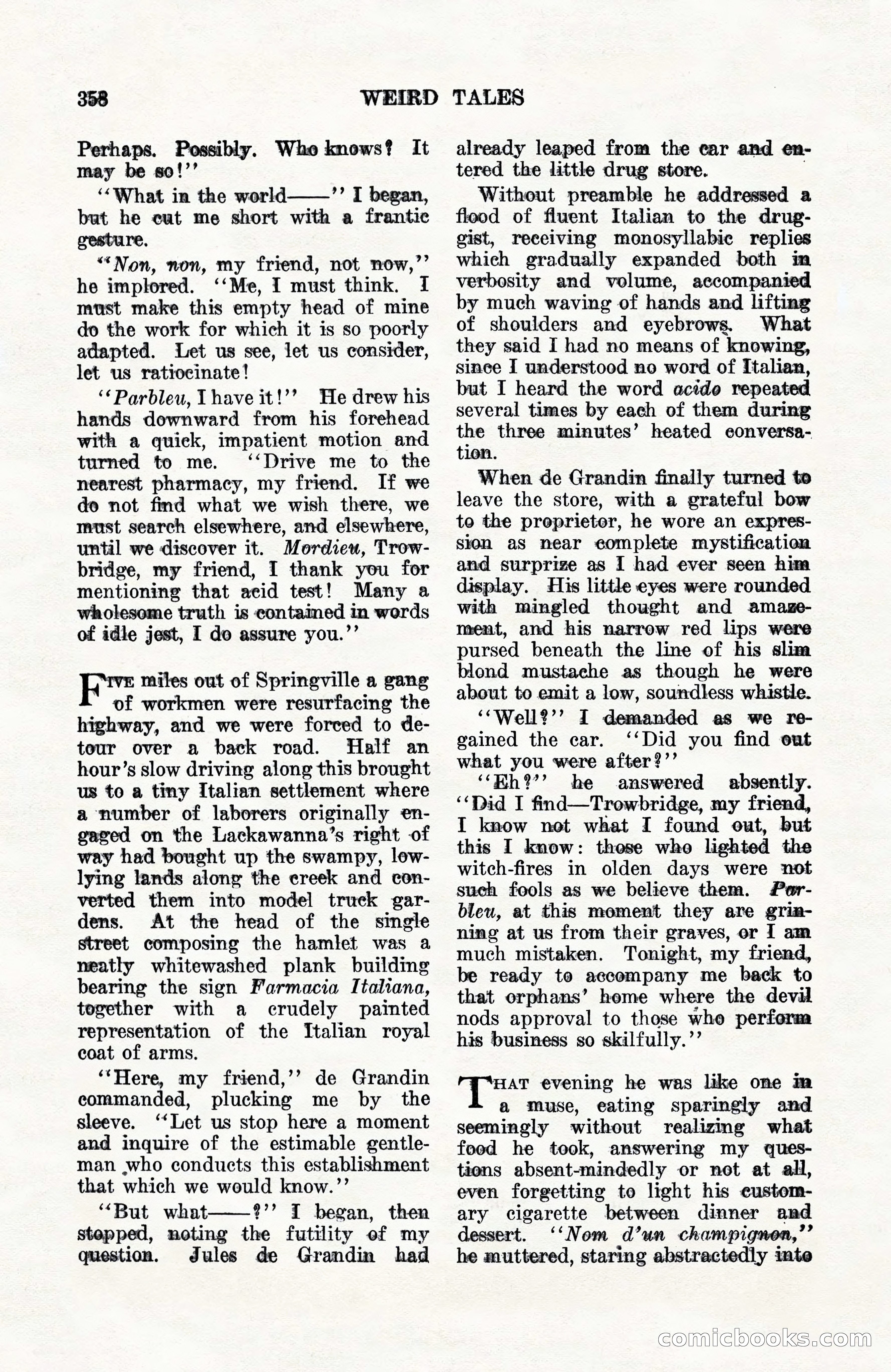 Weird Tales, Vol. 10, No. 3 — page 72 of 148