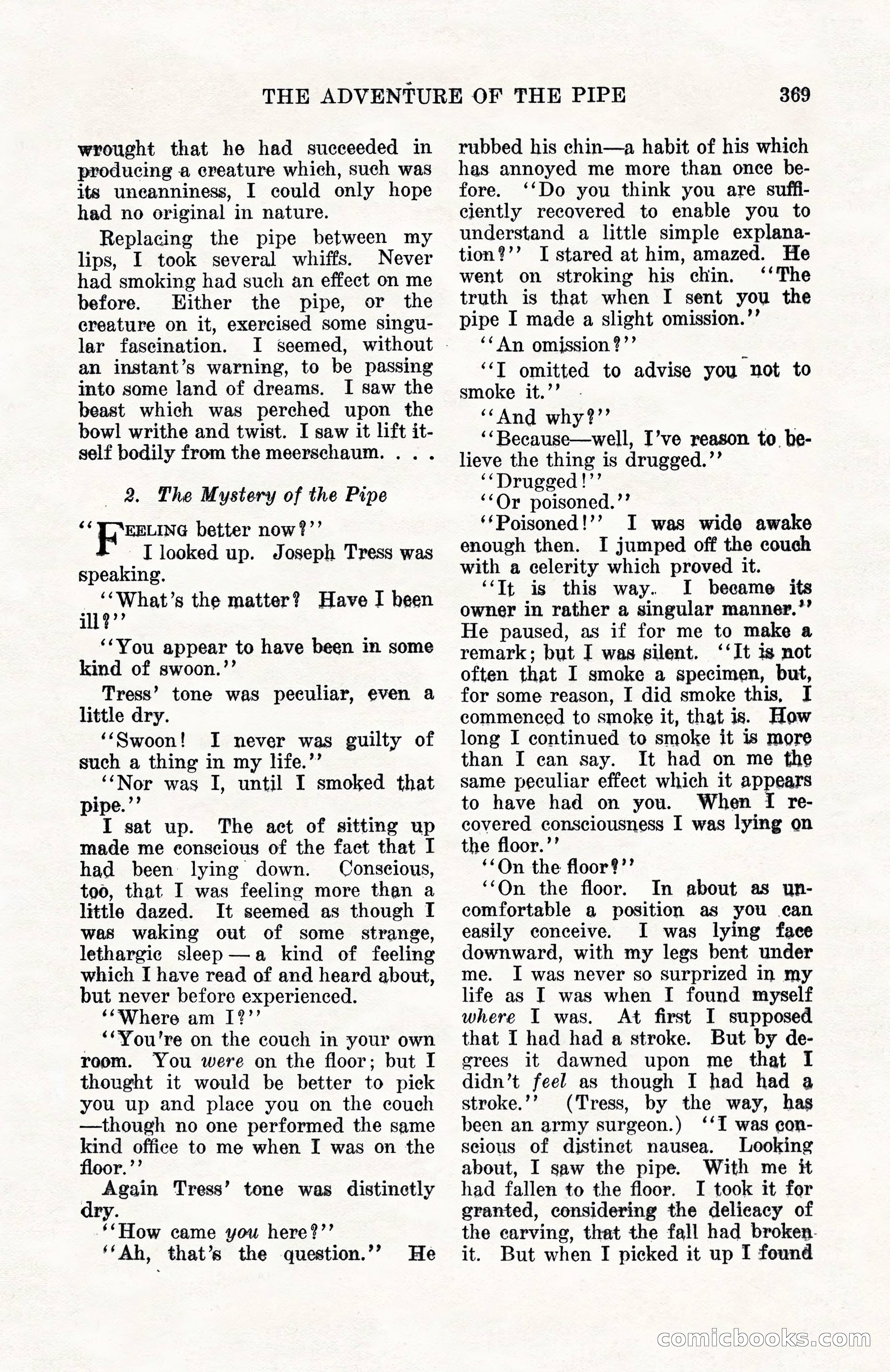 Weird Tales, Vol. 10, No. 3 — page 83 of 148