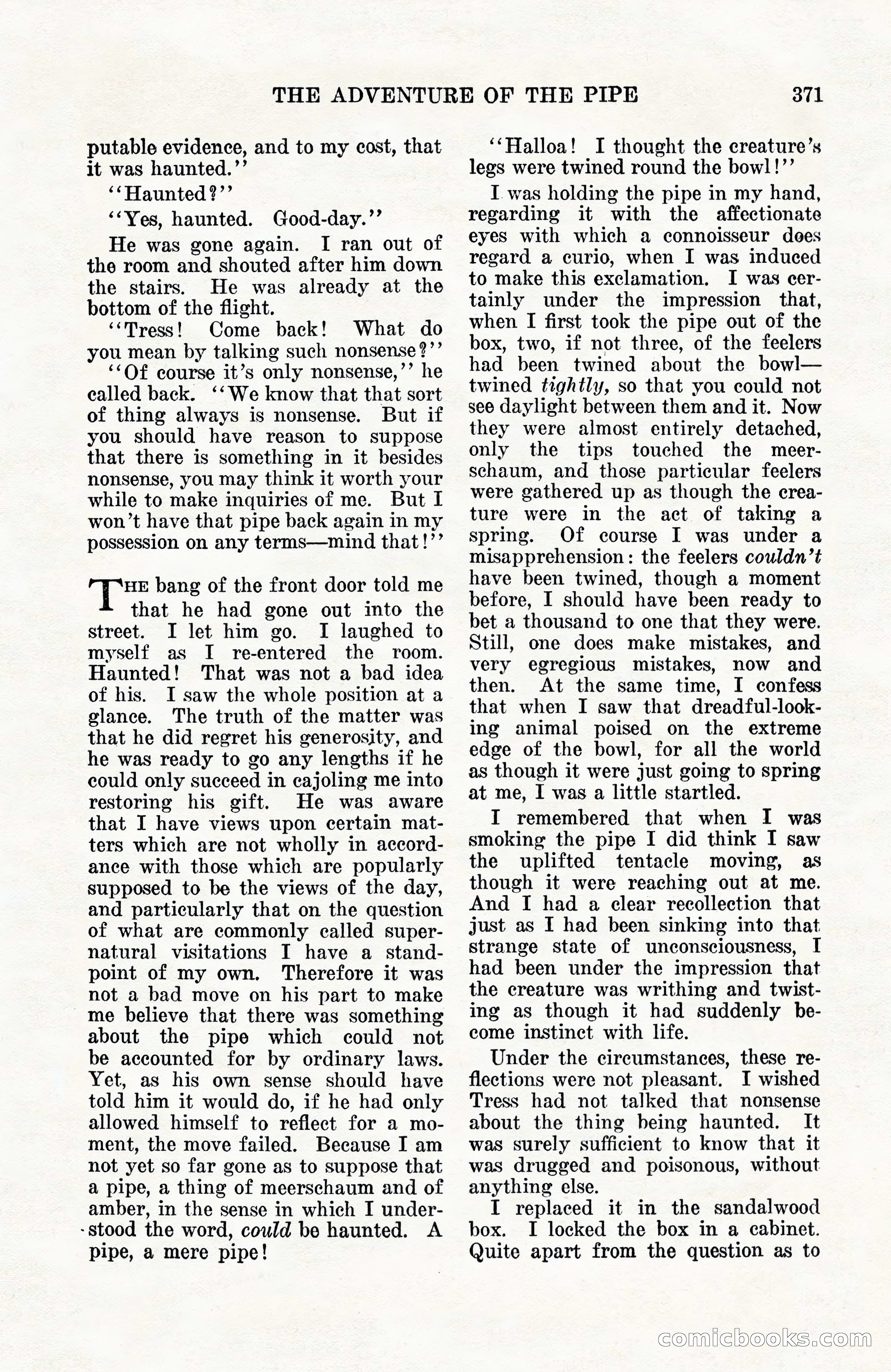 Weird Tales, Vol. 10, No. 3 — page 85 of 148