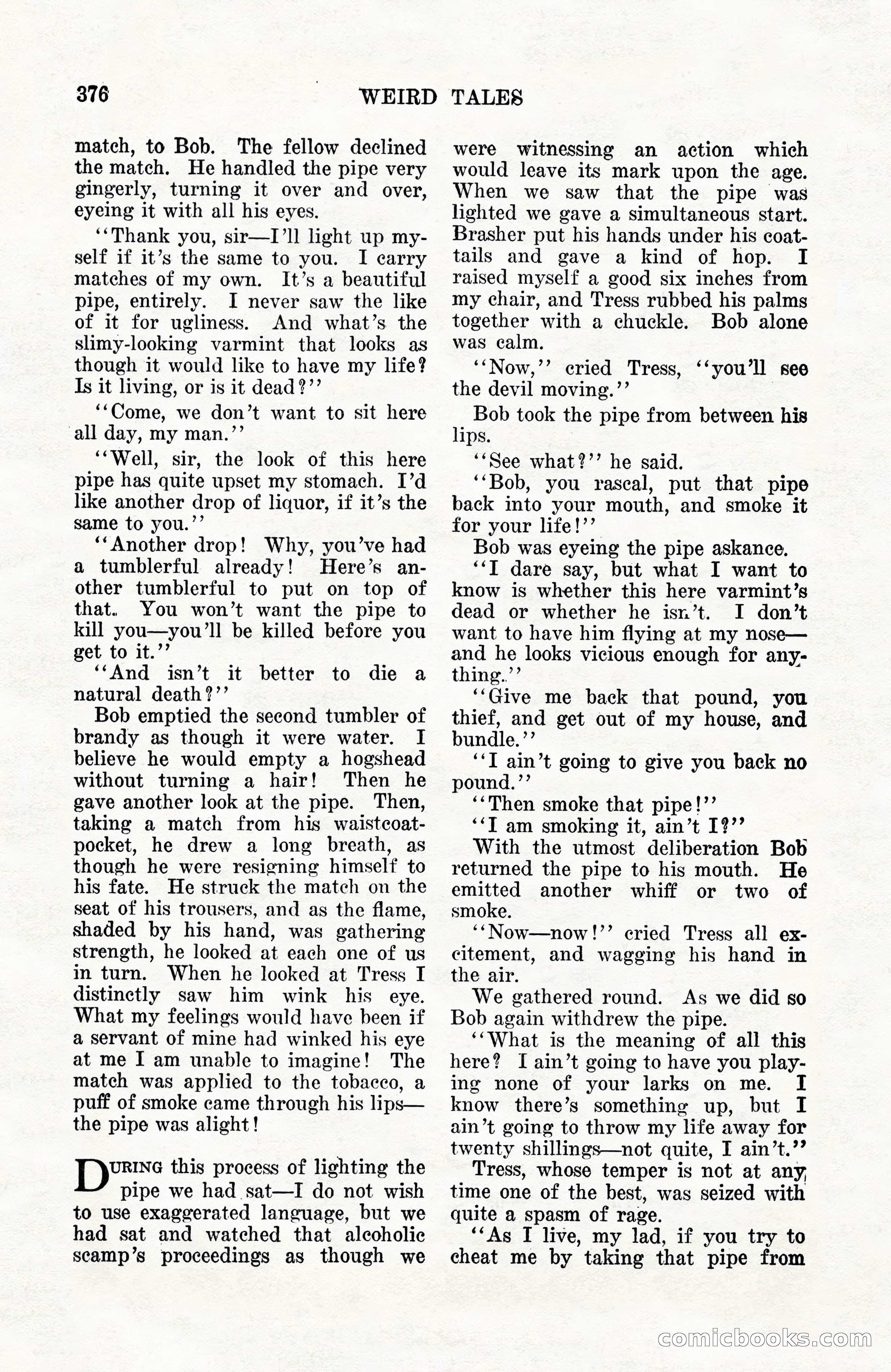 Weird Tales, Vol. 10, No. 3 — page 90 of 148