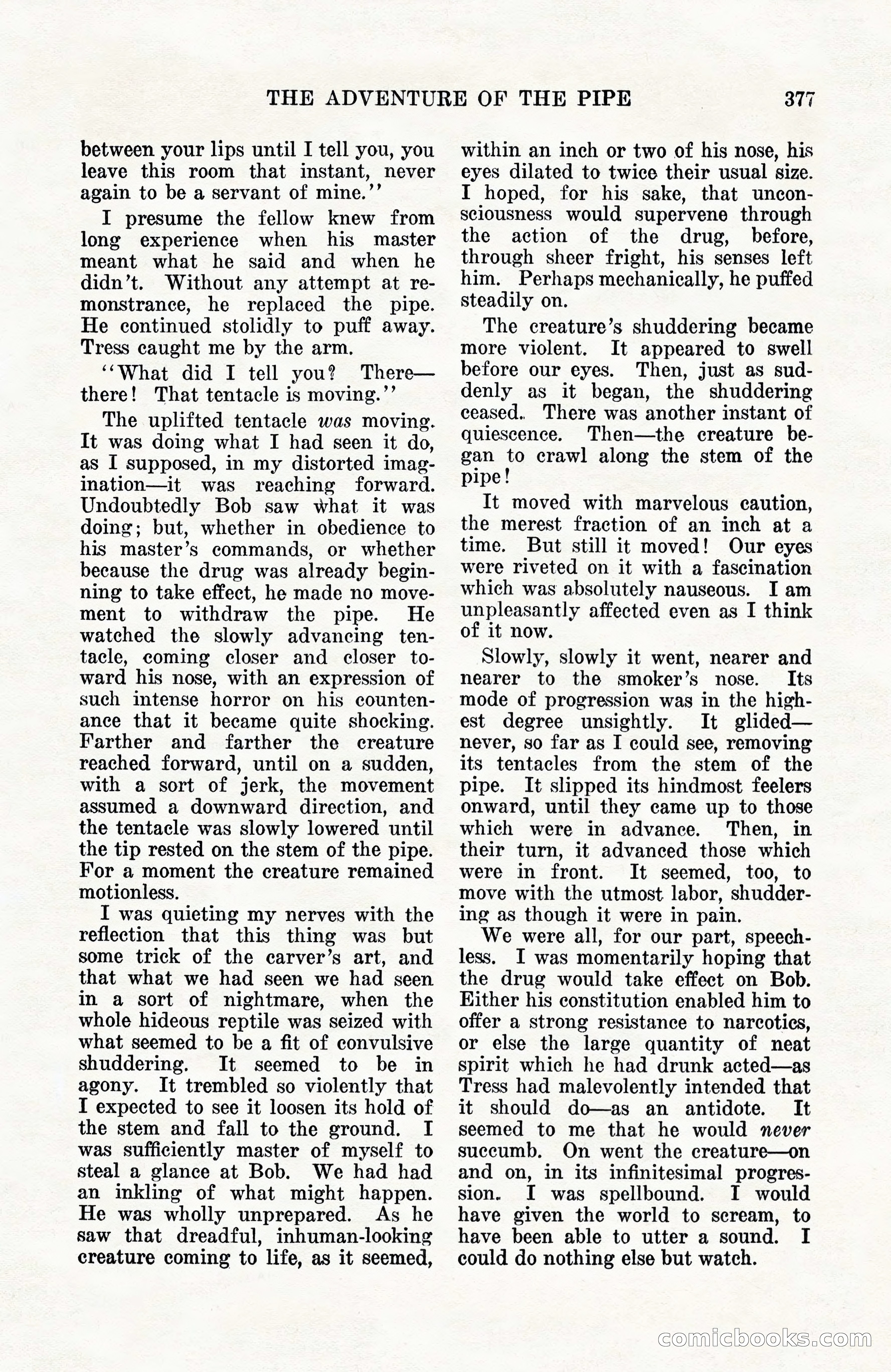 Weird Tales, Vol. 10, No. 3 — page 91 of 148