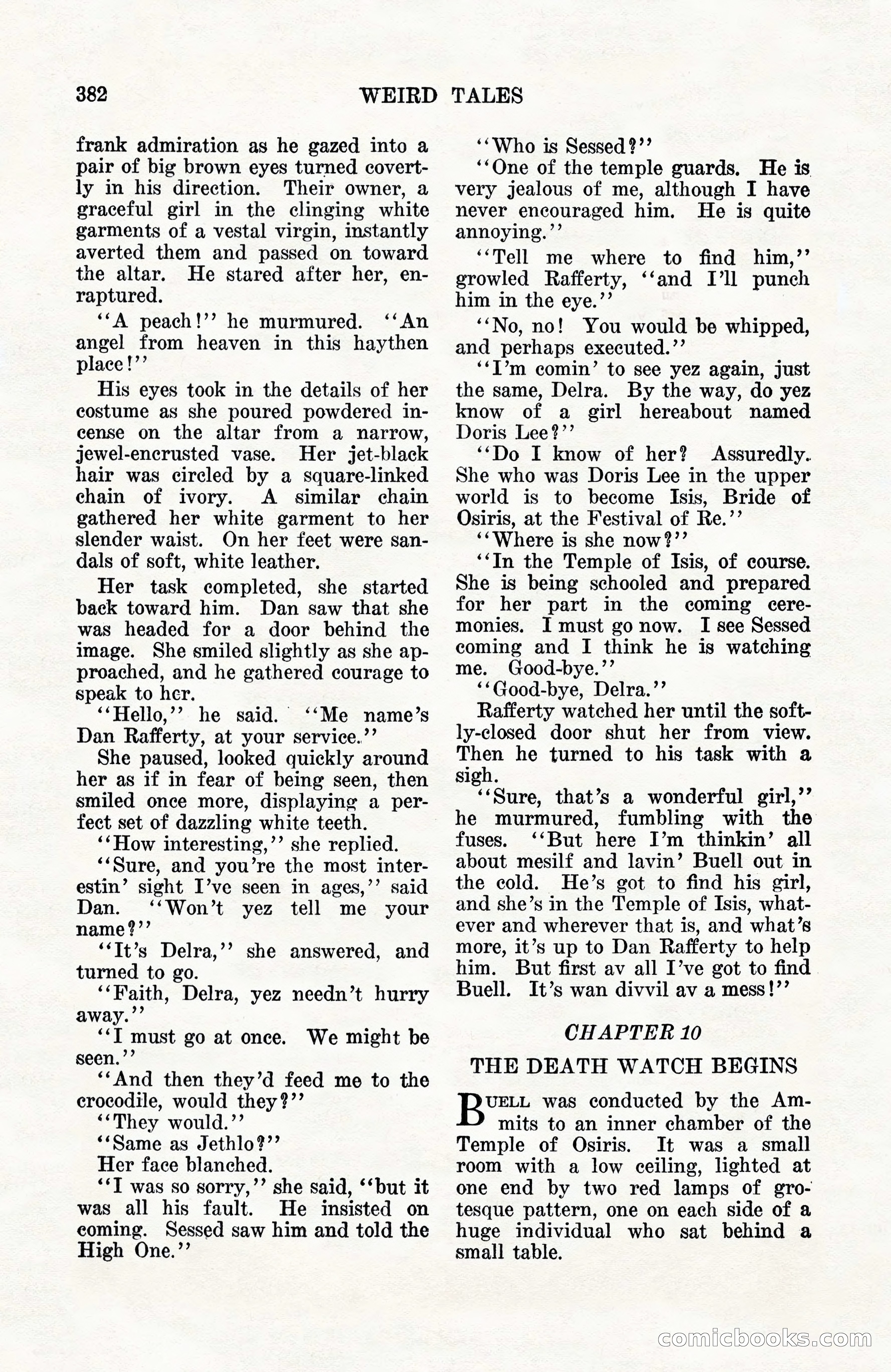 Weird Tales, Vol. 10, No. 3 — page 96 of 148