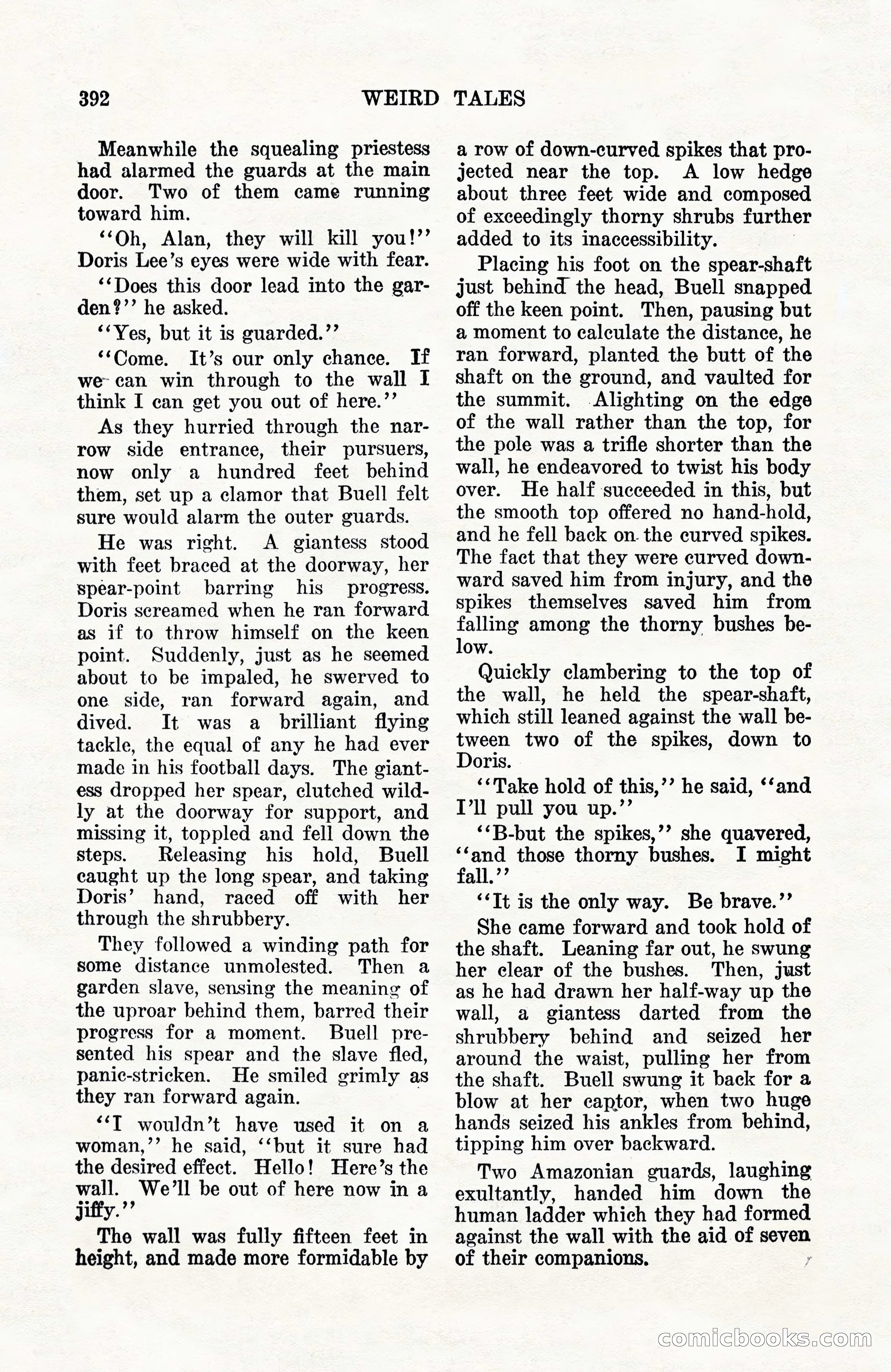 Weird Tales, Vol. 10, No. 3 — page 106 of 148