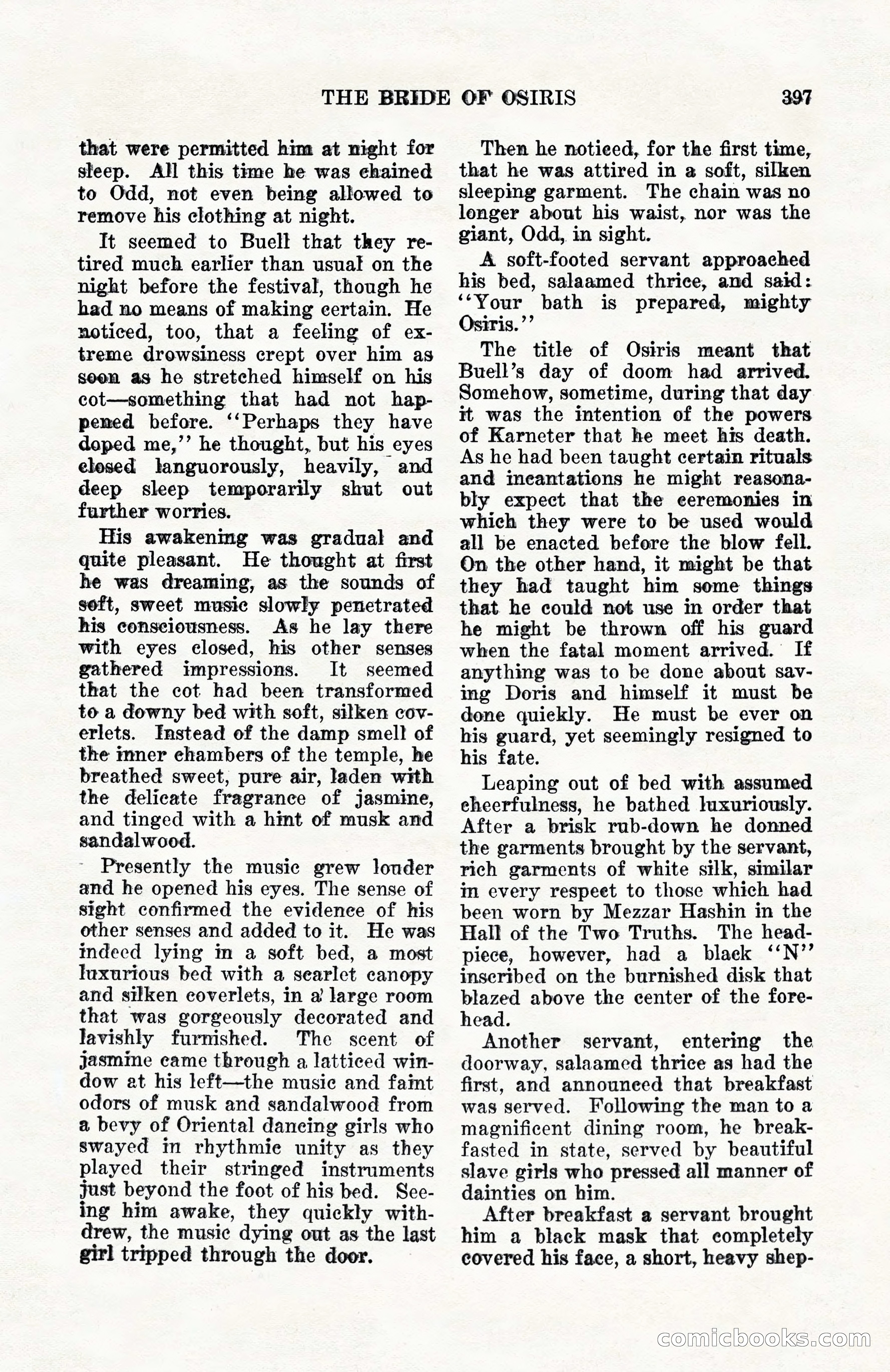 Weird Tales, Vol. 10, No. 3 — page 111 of 148