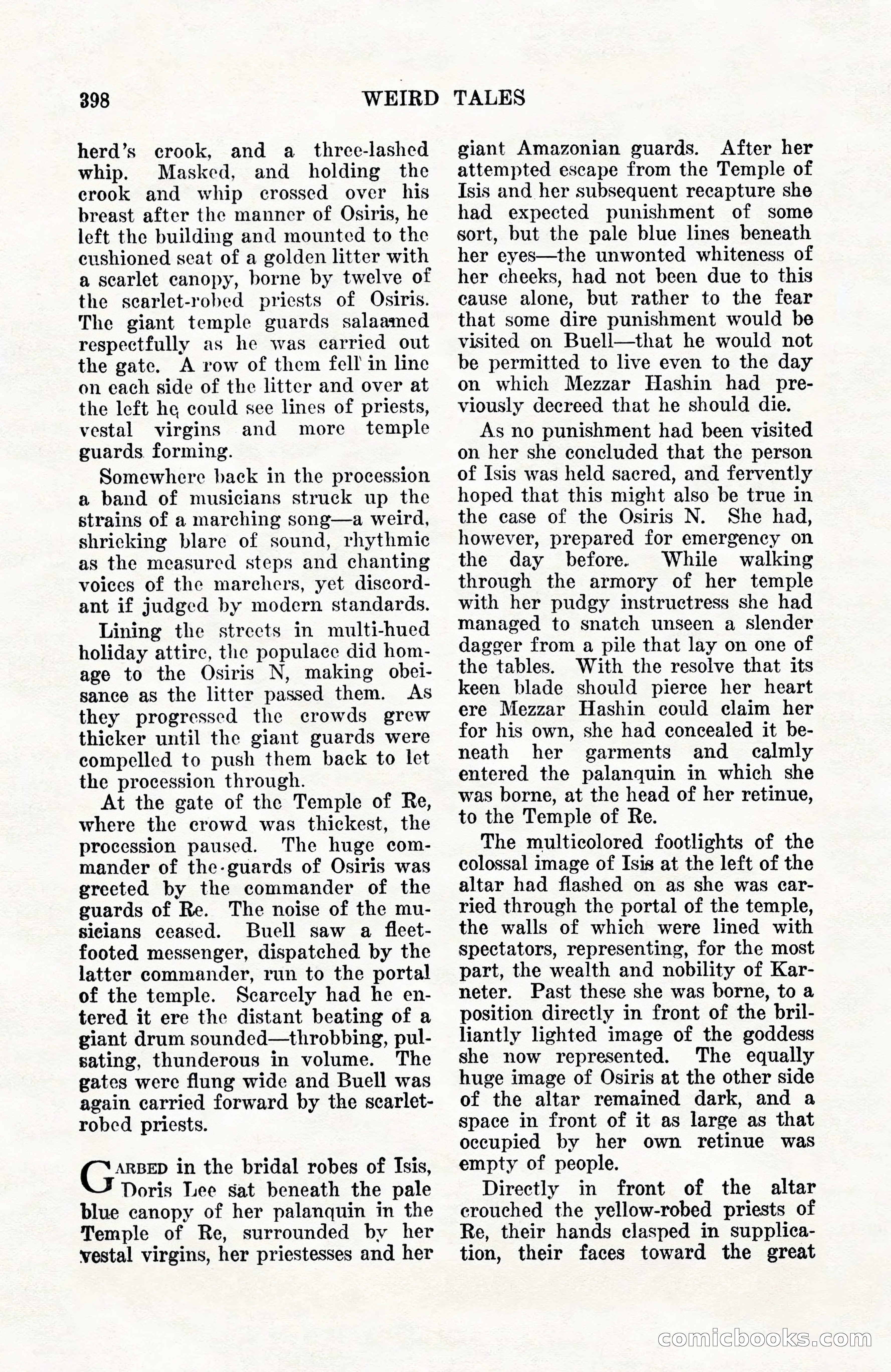 Weird Tales, Vol. 10, No. 3 — page 112 of 148