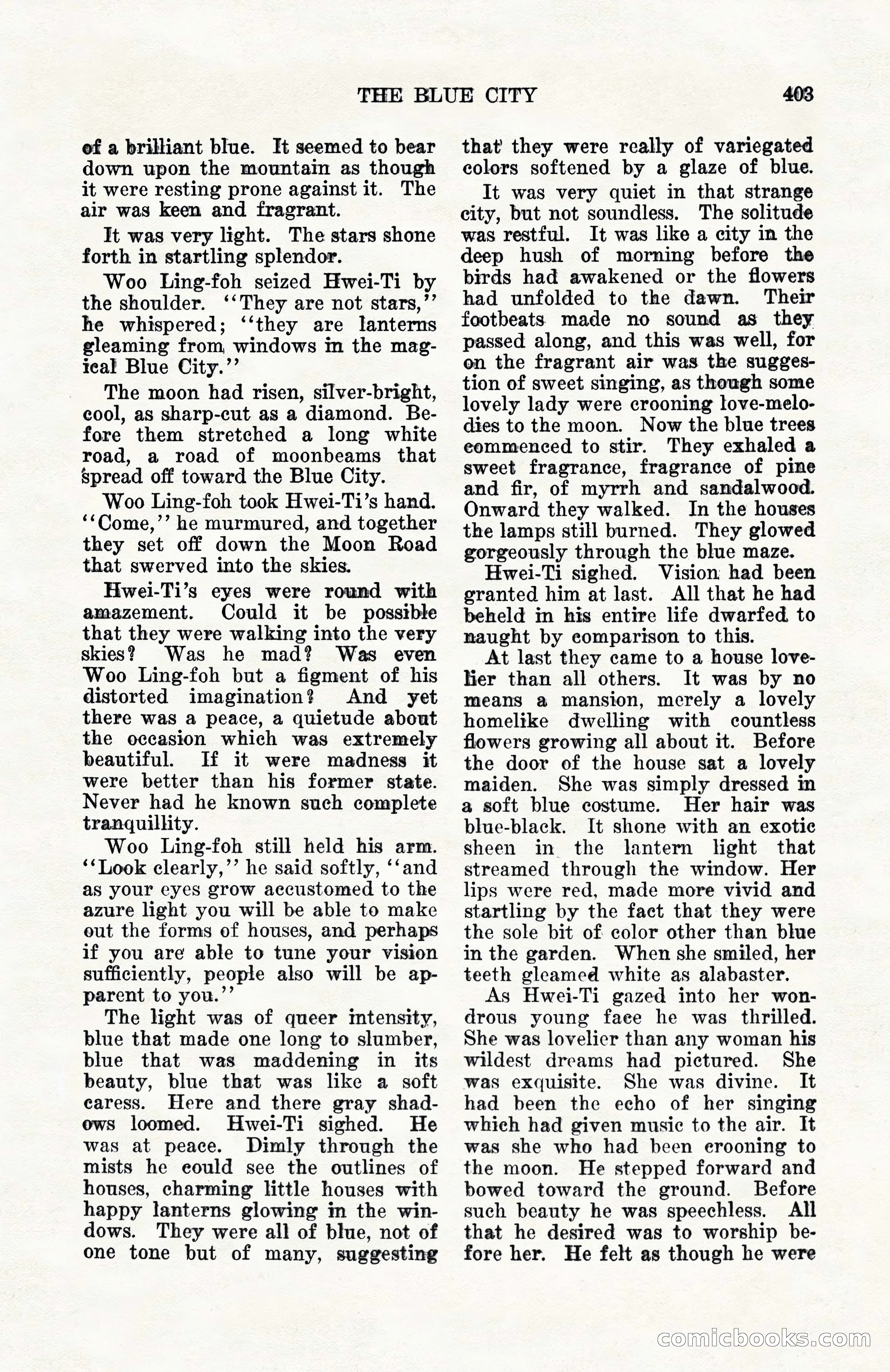Weird Tales, Vol. 10, No. 3 — page 117 of 148