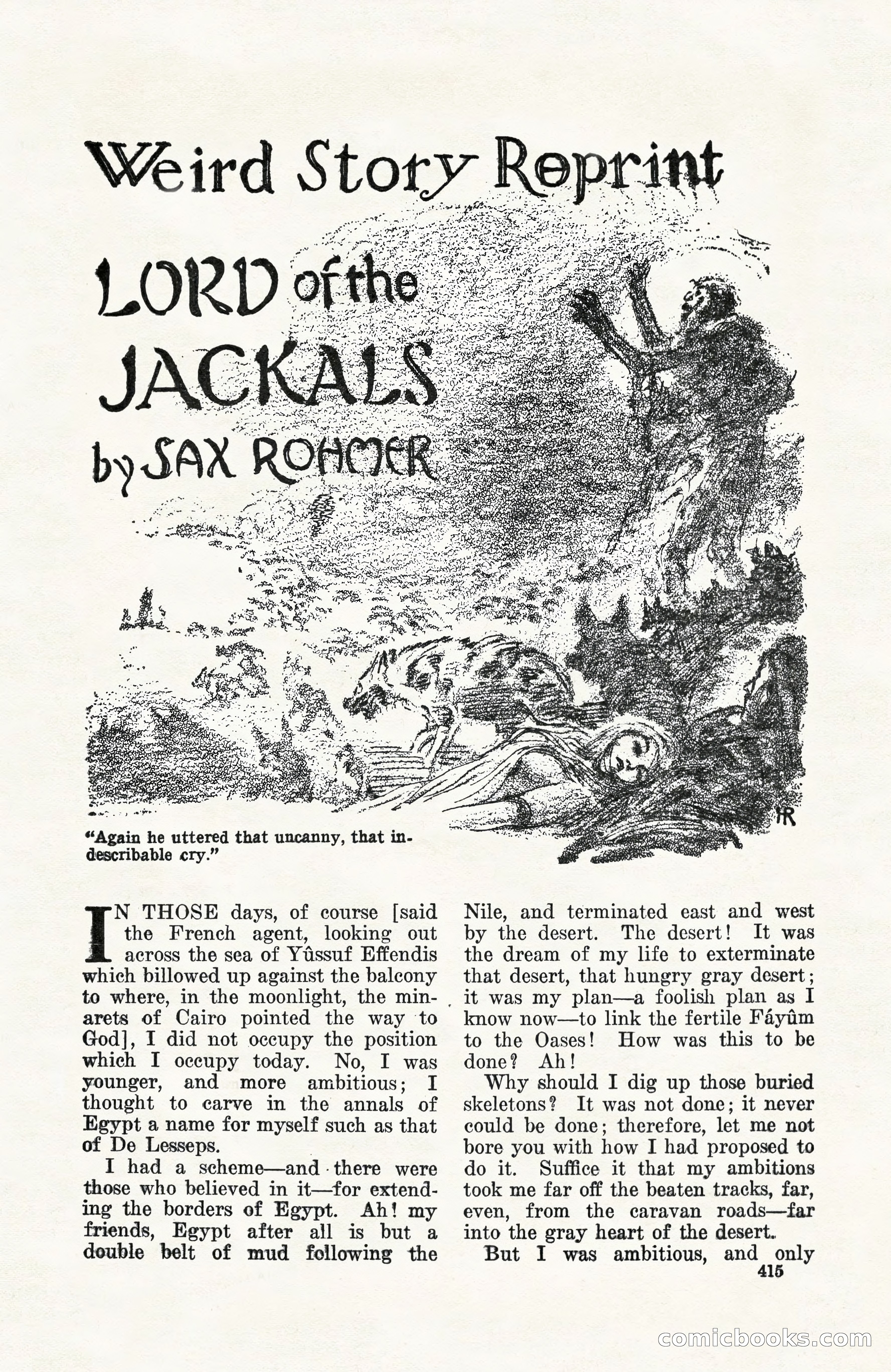 Weird Tales, Vol. 10, No. 3 — page 129 of 148