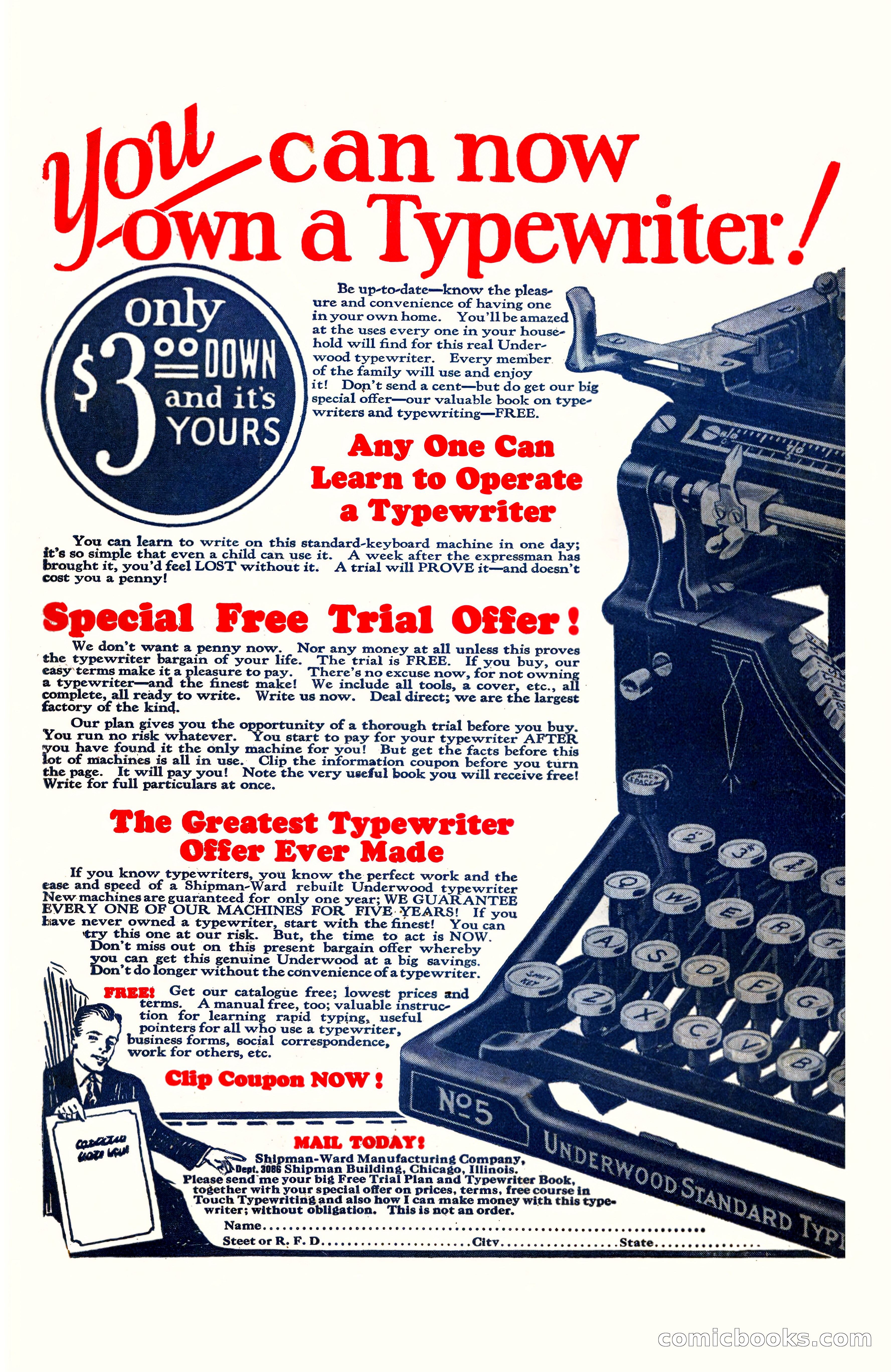 Weird Tales, Vol. 10, No. 3 — page 148 of 148