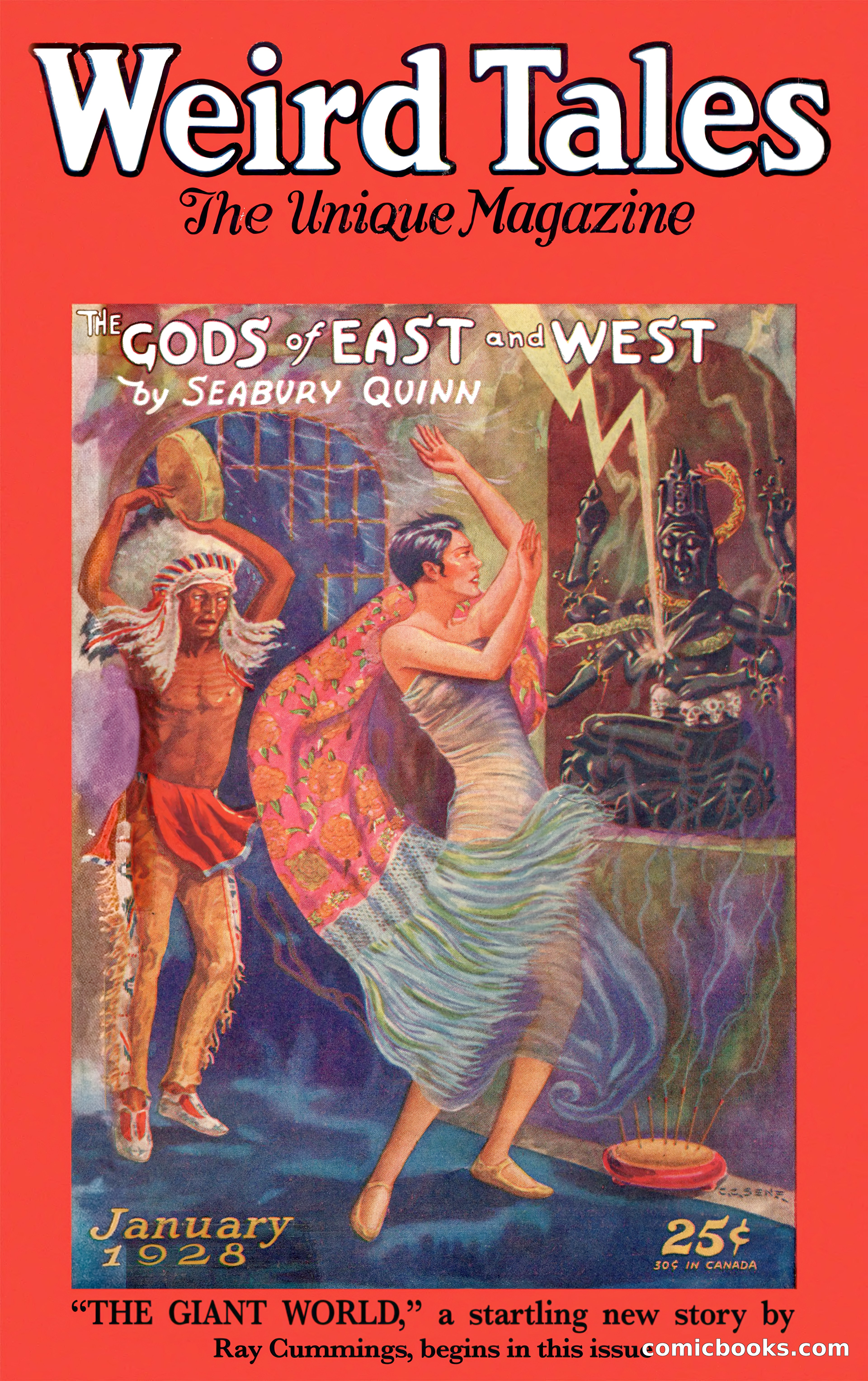 Weird Tales, January 1928