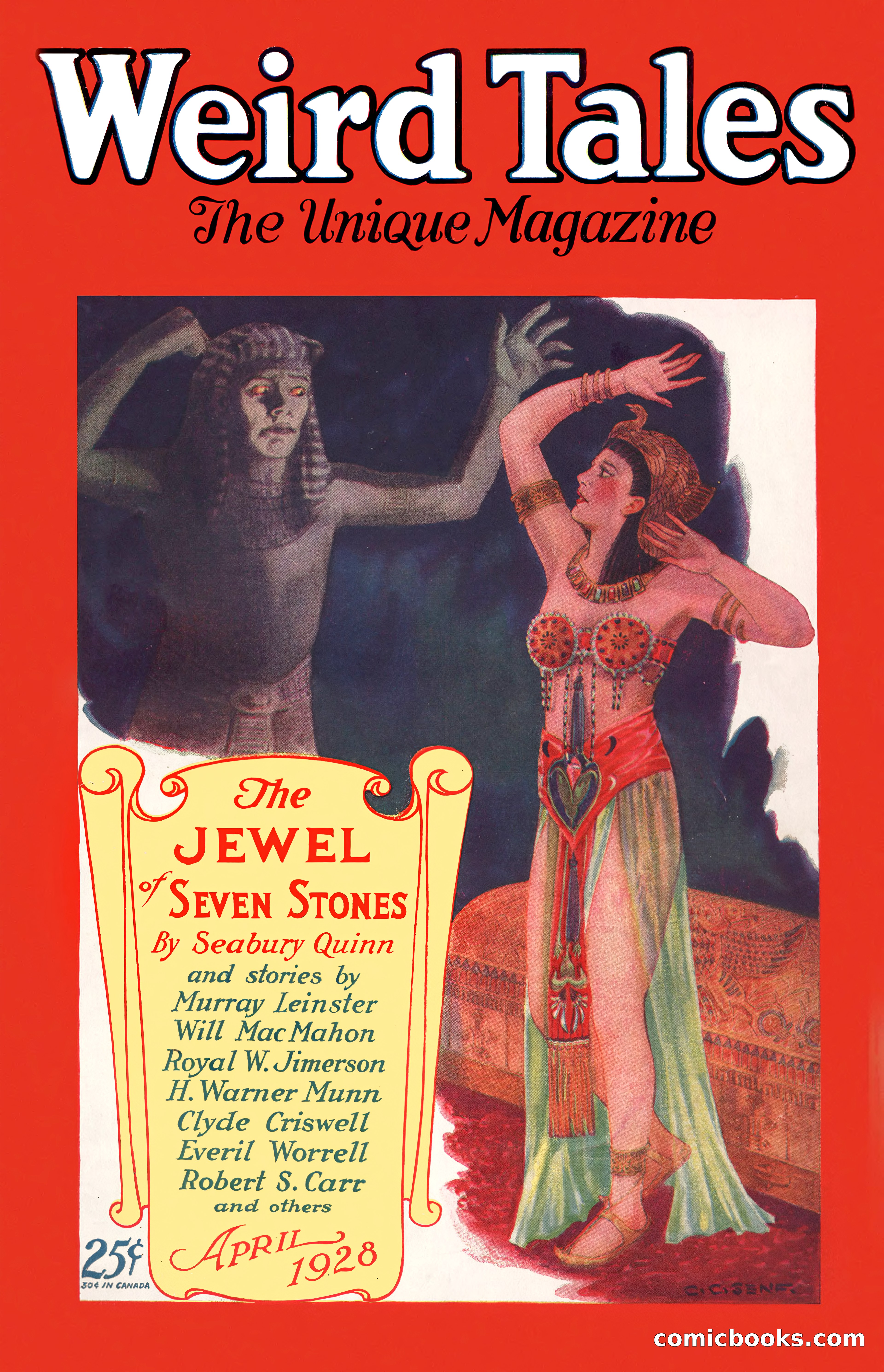 Weird Tales, April 1928