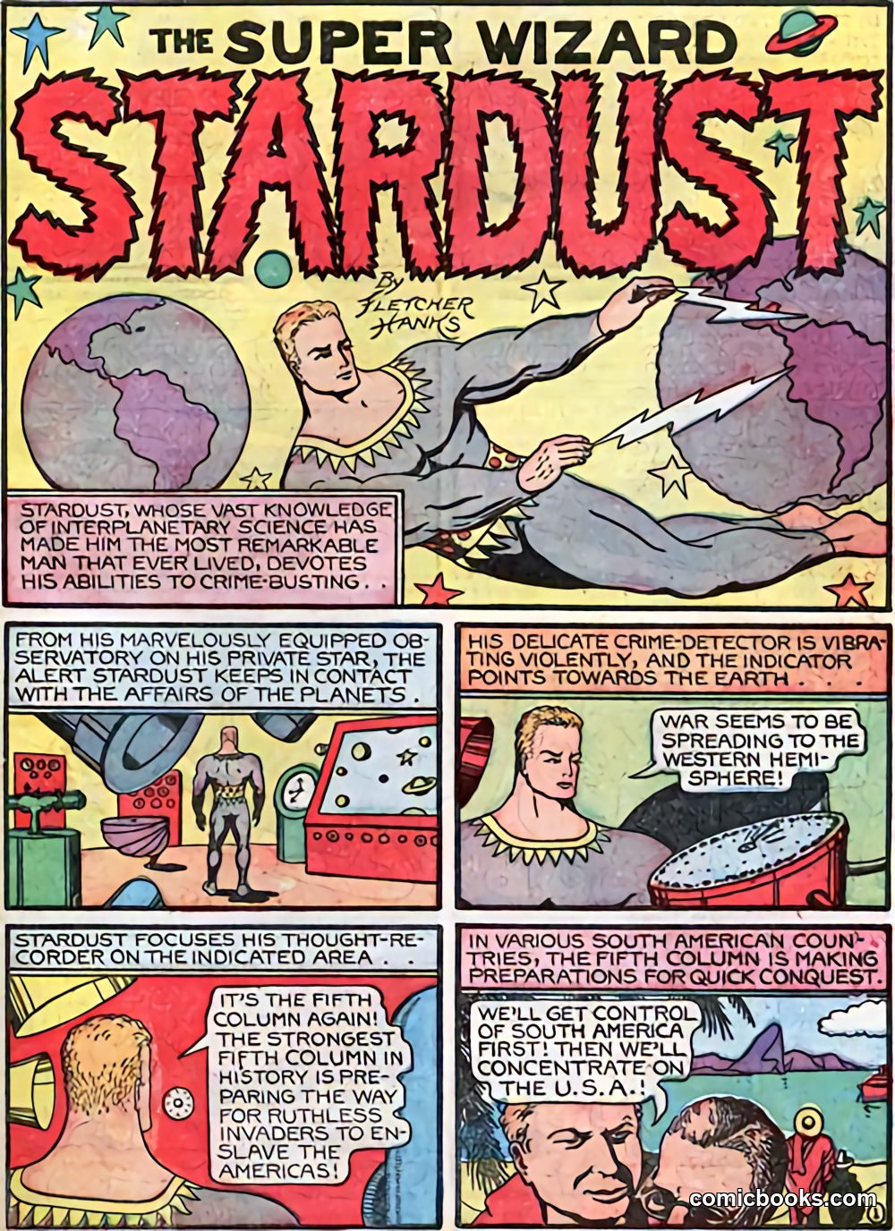 Stardust the Super Wizard by Fletcher Hanks