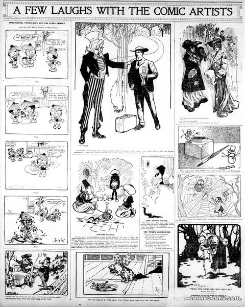 A Few Laughs with the Comic Artists