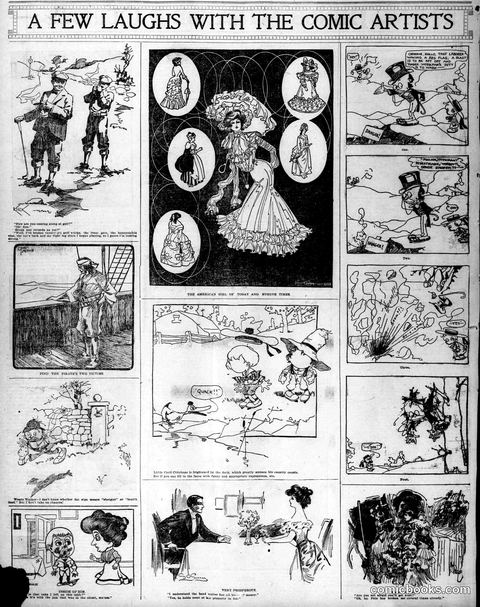 A Few Laughs with the Comic Artists