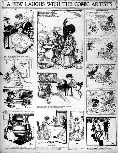 A Few Laughs With the Comic Artists