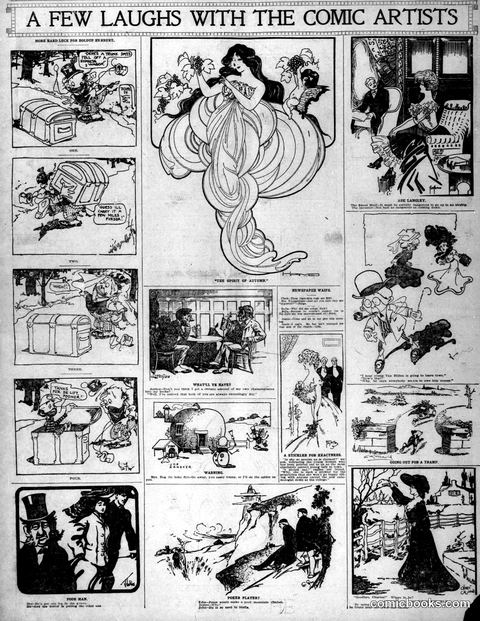 A Few Laughs with the Comic Artists