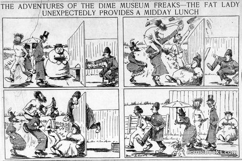 The Adventures of the Dime Museum Freaks