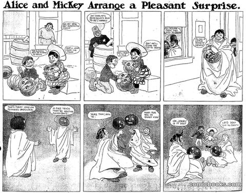 Alice and Mickey Arrange a Pleasant Surprise