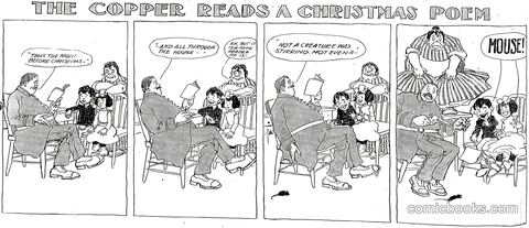 The Copper Reads a Christmas Poem