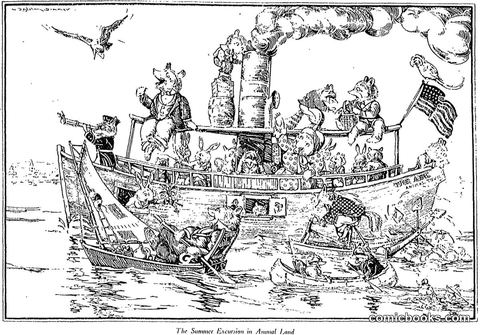 The Summer Excursion in Animal Land