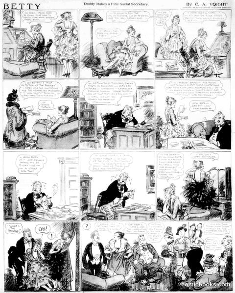 Betty: Daddy Makes a Fine Social Secretary