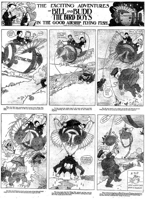 The Exciting Adventures of Bill and Budd the Bird Boys in the Good Airship Flying Fish