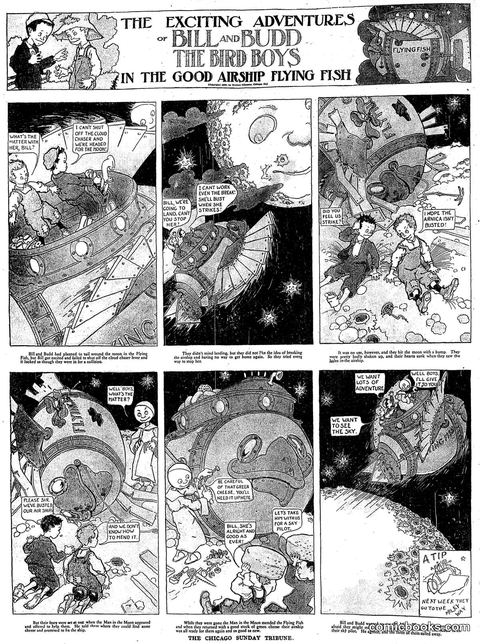 The Exciting Adventures of Bill and Budd the Bird Boys in the Good Airship Flying Fish