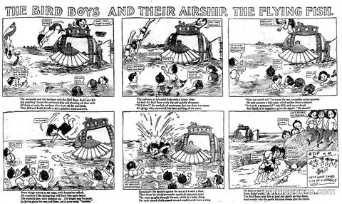 The Bird Boys and Their Airship, The Flying Fish