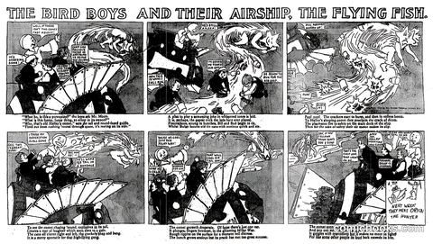 The Bird Boys and Their Airship, The Flying Fish