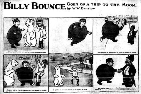 Billy Bounce Goes on a Trip to the Moon