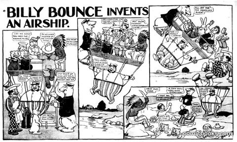 Billy Bounce Invents an Airship