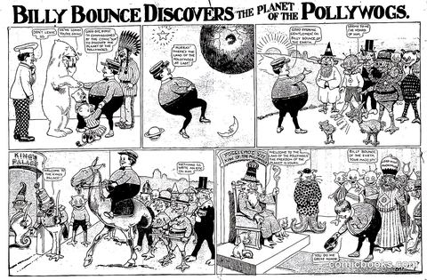 Billy Bounce Discovers the Planet of the Pollywogs