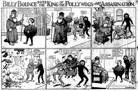 Billy Bounce Saves the King of the Polly Wogs from Assassination
