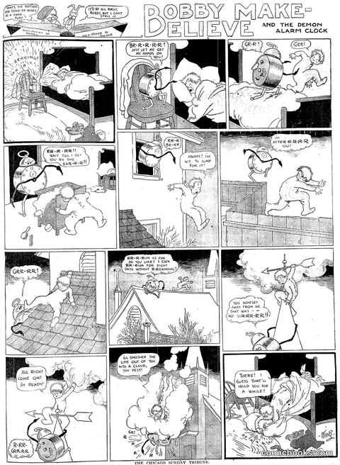 Bobby Make-Believe and the Demon Alarm Clock
