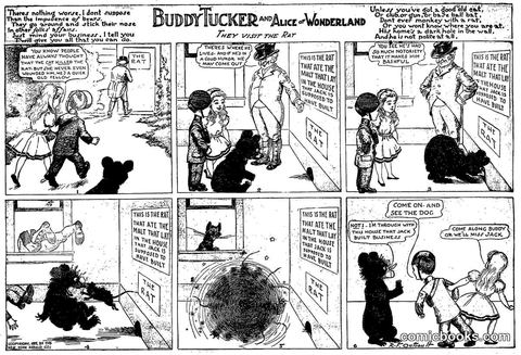 Buddy Tucker and Alice of Wonderland: They Visit the Rat