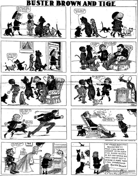Buster Brown and Tige
