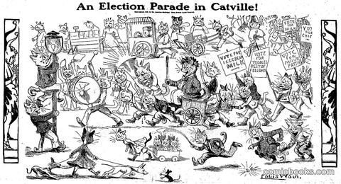 An Election Parade in Catville