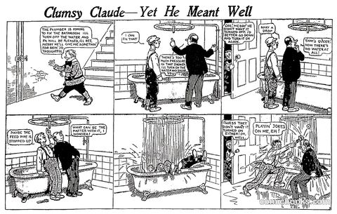 Clumsy Claude—Yet He Meant Well