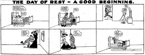 The Day of Rest—A Good Beginning