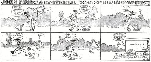 John Finds a Faithful Dog on His Day of Rest